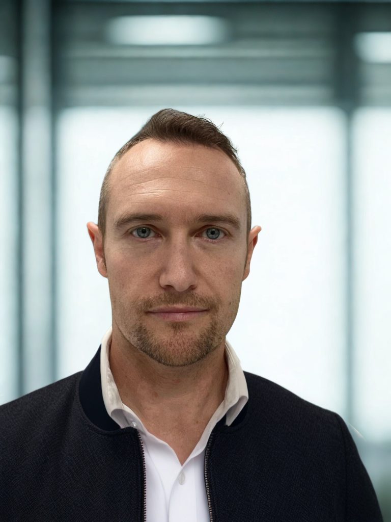 Director/Audiologist Matthew at hear. in Lincoln Canterbury Matthew, audiologist at hear.